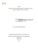 Trabajo de sexualidad y genero