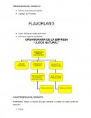 Pretendemos ofrecer un servicio de jugos naturales al cliente con estos puntos de distinción: