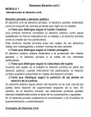 El derecho civil es derecho privado; el derecho positivo entendido como el conjunto de normas jurídicas que rigen en un estado.