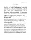 Las instrucciones para la entrega de un trabajo académico