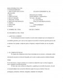 ÁREA	: Educación para el trabajo