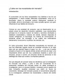 ¿Cuáles son las necesidades del mercado?