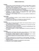 Análisis FODA BEMBOS BURGER GRILL