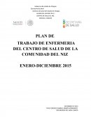 El Diagnostico de salud de enfermeria.