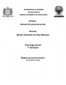 Ensayo: Interacción personal-social.