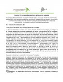 CONGRESO INTERNACIONAL DE MEDIO AMBIENTE.