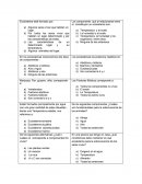 Las características de un determinado lugar y su temperatura.