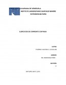 EJERCICIOS DE CORRIENTE CONTINUA