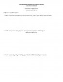 Problemario Equilibrio Químico.