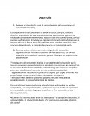 Explique la interrelación entre el comportamiento del consumidor y el concepto de marketing.