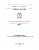 DETERMINACIÓN DE LA DUREZA TOTAL Y DUREZA DE CALCIO Y MAGNESIO EN UNA MUESTRA DE AGUA