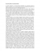 El escenario político en la península ibérica.