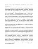 ENSAYO SOBRE “DATURA STRAMONIUM: TOXICOLOGÍA DE UNA DROGA EMERGENTE”