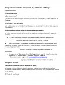 Rabajo práctico acreditable de lengua.