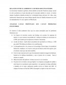 RELACION ENTRE EL GOBIERNO Y LOS MERCADOS FINANCIEROS