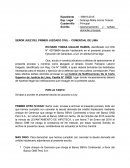 SEÑOR JUEZ DEL PRIMER JUZGADO CIVIL - COMERCIAL DE LIMA.