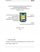 Proyecto clima organizacional.