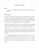 Anteproyecto de Acercamiento al Náhuatl en Educación Pre-escolar