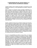 La responsabilidad del estado frente a los derechos humanos