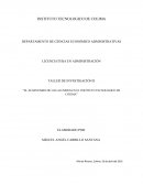 El ausentismo de los alumnos en el instituto tecnologico de Colima
