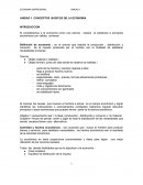UNIDAD 1 CONCEPTOS BASICOS DE LA ECONOMIA