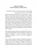 TEORIA DEL DERECHO Y DECISION JUDICIAL