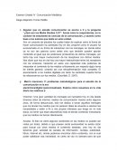 Examen Unidad IV Comunicación Mediática