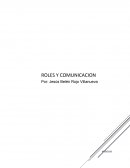 Tema: Roles y comunicacion