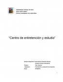 Formulacion y evaluacion de proyecto. “Centro de entretención y estudio”