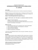 Enfermedad Pulmonar Obstructiva Cronica.