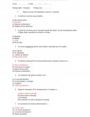 Prueba coeficiente 1 de Lenguaje y Comunicación.