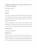 ¿Inciden estas experiencias en la toma de desiciones y en las actitudes de las personas?