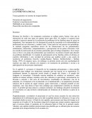 CAPÍTULO 6 LA ENTREVISTA INICIAL