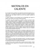 OBRA MANTELOS EN CALIENTE
