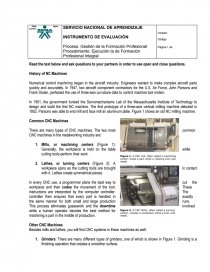 History of NC Machines. Página 1