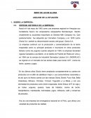 BRIEF DE LECHE GLORIA ANÁLISIS DE LA SITUACIÓN