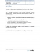 El sector de la comunicación y las RR.PP. en España.
