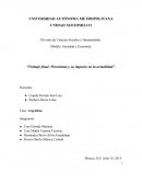 Trabajo final: Peronismo y su impacto en la actualidad