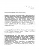 LOS DERECHOS HUMANOS Y LA ACTUACIÓN POLICIAL.