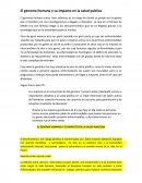 El genoma humana y su impacto en la salud publica.