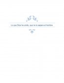 Lo que Dios ha unido, que no lo separe el hombre