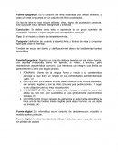 Fuentes tipográficas.