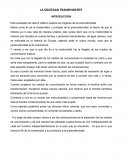 Sociedad transparente.