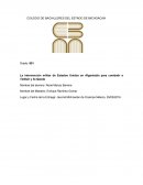 La intervención militar de E.U. en Afganistan para combatir a Taliban y Al-Qaeda.