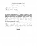 LA DECADENCIA DE NUESTRA CULTURA