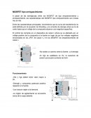 MOSFET - Tipo Enriquecimiento.