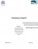 Las mujerews y el alcholismo.