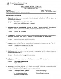 RECURSOS SEMANTICOS.. Página 1