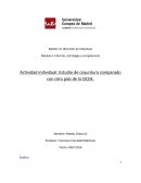 Actividad individual: Estudio de coyuntura comparado con otro país de la OCDE.