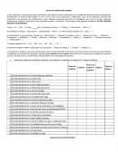 Escala de satisfación laboral